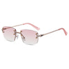 Delicate Wear Sunshade Metal Sunglasses