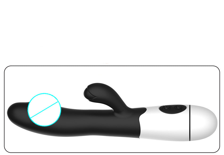 Silicone massage stick