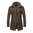 Padded cotton coat and wool coat