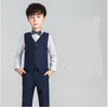 Children's Suit Boys Solid Color Flower Girl Dress  Catwalk Performance Clothing