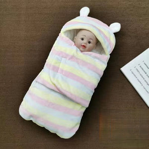 Baby Thickened Baby Quilt Sleeping Bag 2-in-1 Cotton