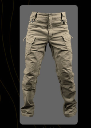 tactical trousers men's self-cultivation 9 special forces army fan pants outdoor overalls multi-pocket straight training pants