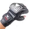 Half finger boxing gloves adult