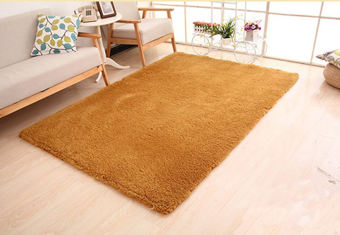 Living Room Rug Area Solid Carpet Fluffy Soft Home Decor White Plush Carpet Bedroom Carpet Kitchen Floor Mats White Rug