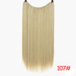 Straight And Curly Hair High Temperature Silk Fish Line Hair Extension Piece