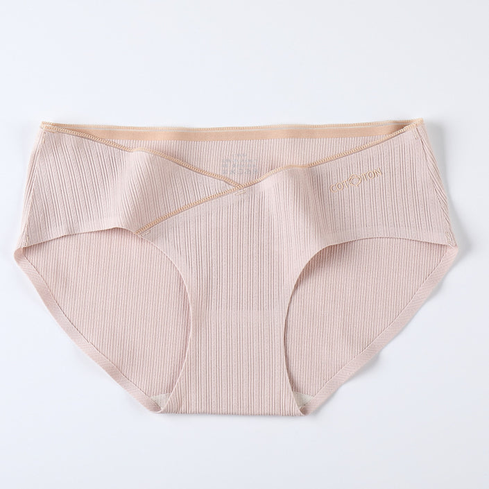 Silk Antibacterial Low Waist Underwear For Pregnant Women