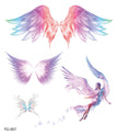 Butterfly Wing Tattoo Stickers And Accessories