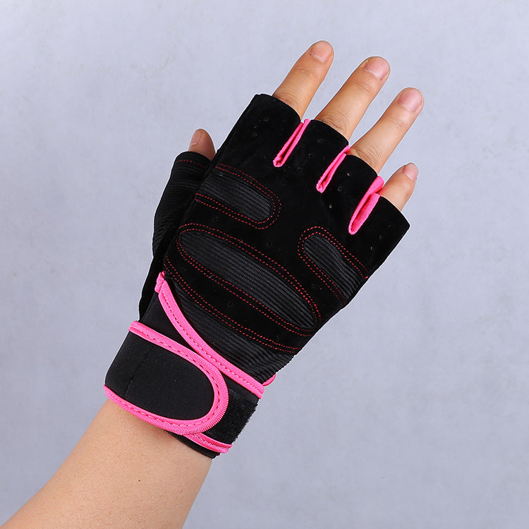 Non-slip wrist gloves