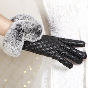 New Ladies Fur Gloves