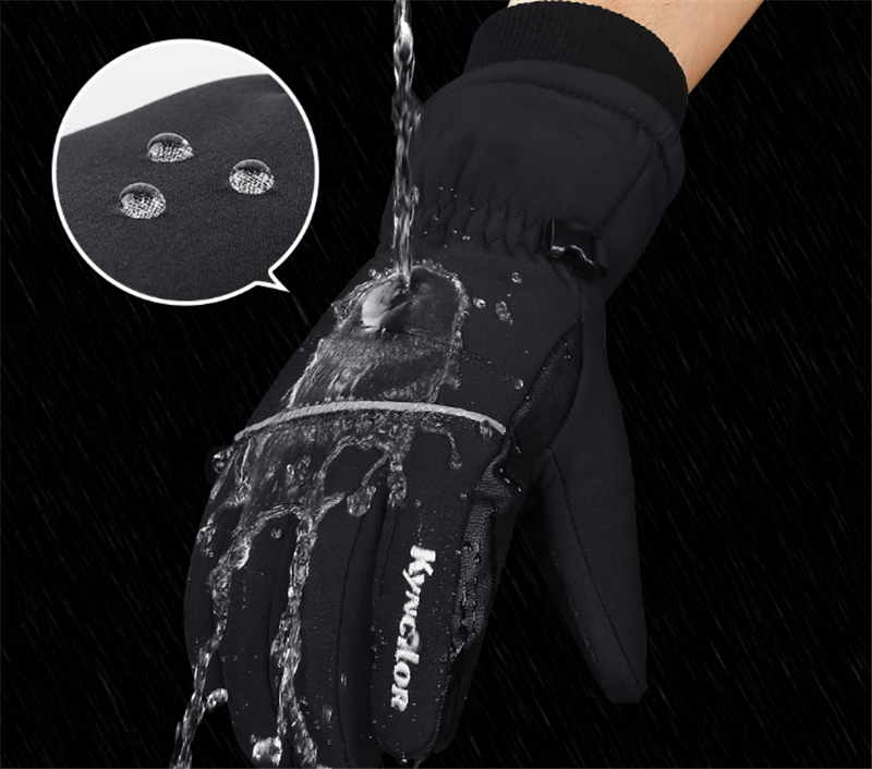 Cycling Thickened Ski Gloves Cold Sports Touch Screen Warm Gloves