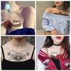 Supply new color tattoo stickers waterproof personality fashion chest stickers sternal stickers tattoo stickers tattoo