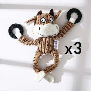 Dog Toy Plush Donkey Chewing Toy