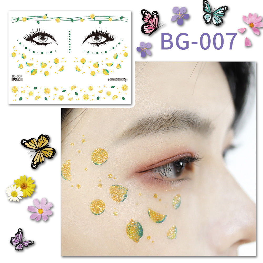 Butterfly Wing Tattoo Stickers And Accessories