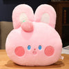 Strawberry Rabbit Plush Toy Doll Sitting