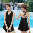 Conservative Skirt South Korea Women's Slim Fit Slimming Hot Spring Dress