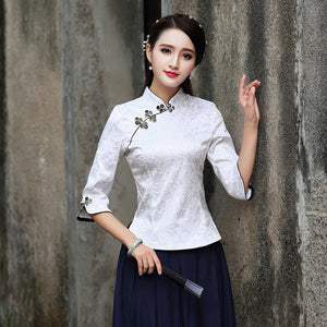 Cheongsam For Girls Summer Slim Fit Improvement