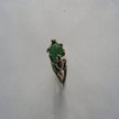 Frog Green Gemstone Ring Jewelry Matching For Men And Women