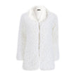 Women's Plush Coat lapel Furry mid-length Coat Cotton Coat