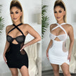 Sling Hot Drilling Nightclub Dress Women