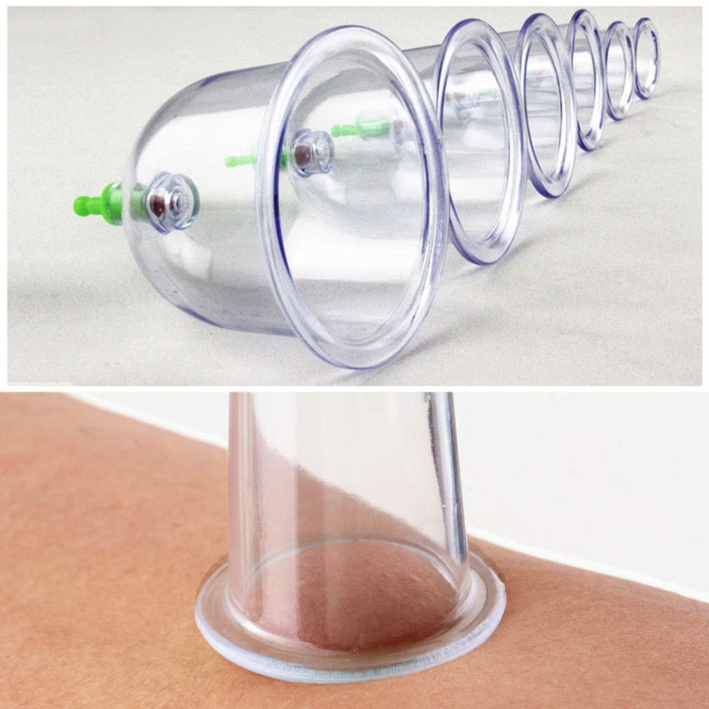 Chinese Great Medical Body Healthy Care 12Cups Kit Cupping Therapy Cups Hot Selling