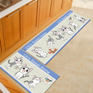 Cartoon printed restaurant carpet