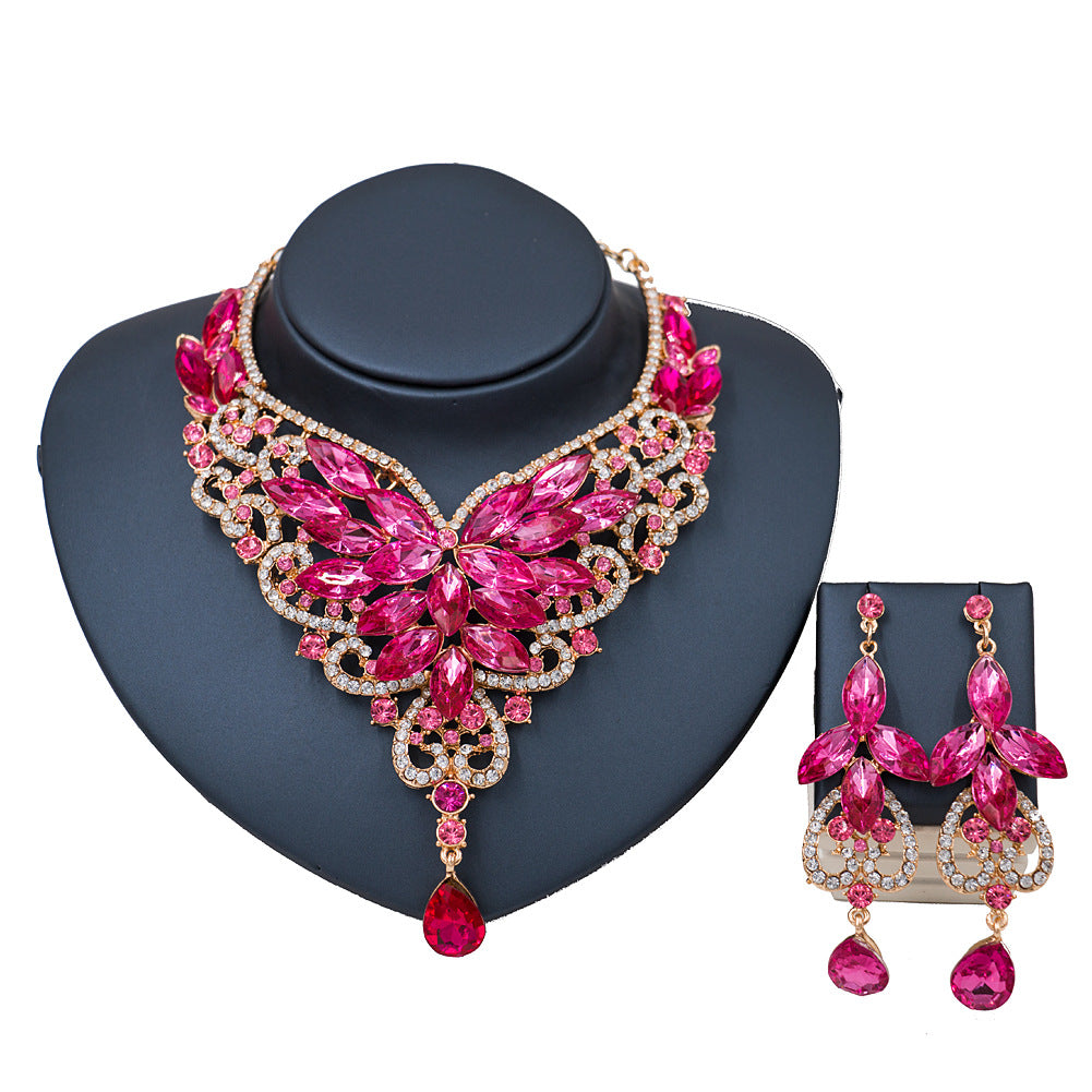 necklace earrings set of alloy manufacturers