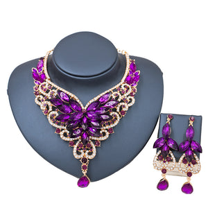 necklace earrings set of alloy manufacturers