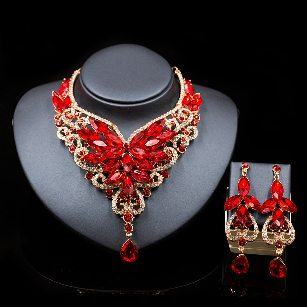 necklace earrings set of alloy manufacturers