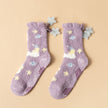 Winter Thick Women's Socks Japanese Sweet Girl Socks Coral Fleece Socks