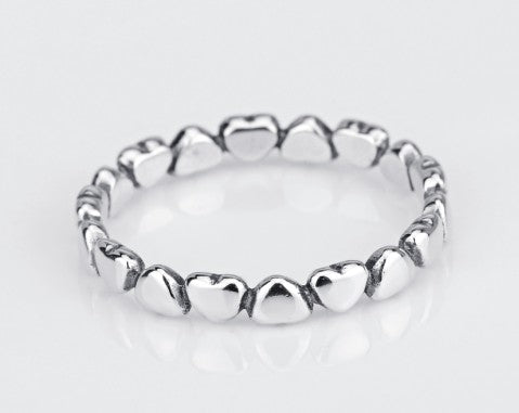 925 Sterling Silver Heart Ring