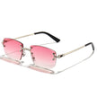 Delicate Wear Sunshade Metal Sunglasses