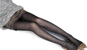 Ultra-thin pantyhose polka dot love stockings transparent bottoming stockings