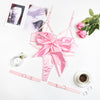 Summer Women's Clothing Bow Suspenders Underwear Three-piece Set