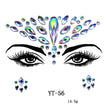 Natural Resin Tattoo Stickers Masquerade Party