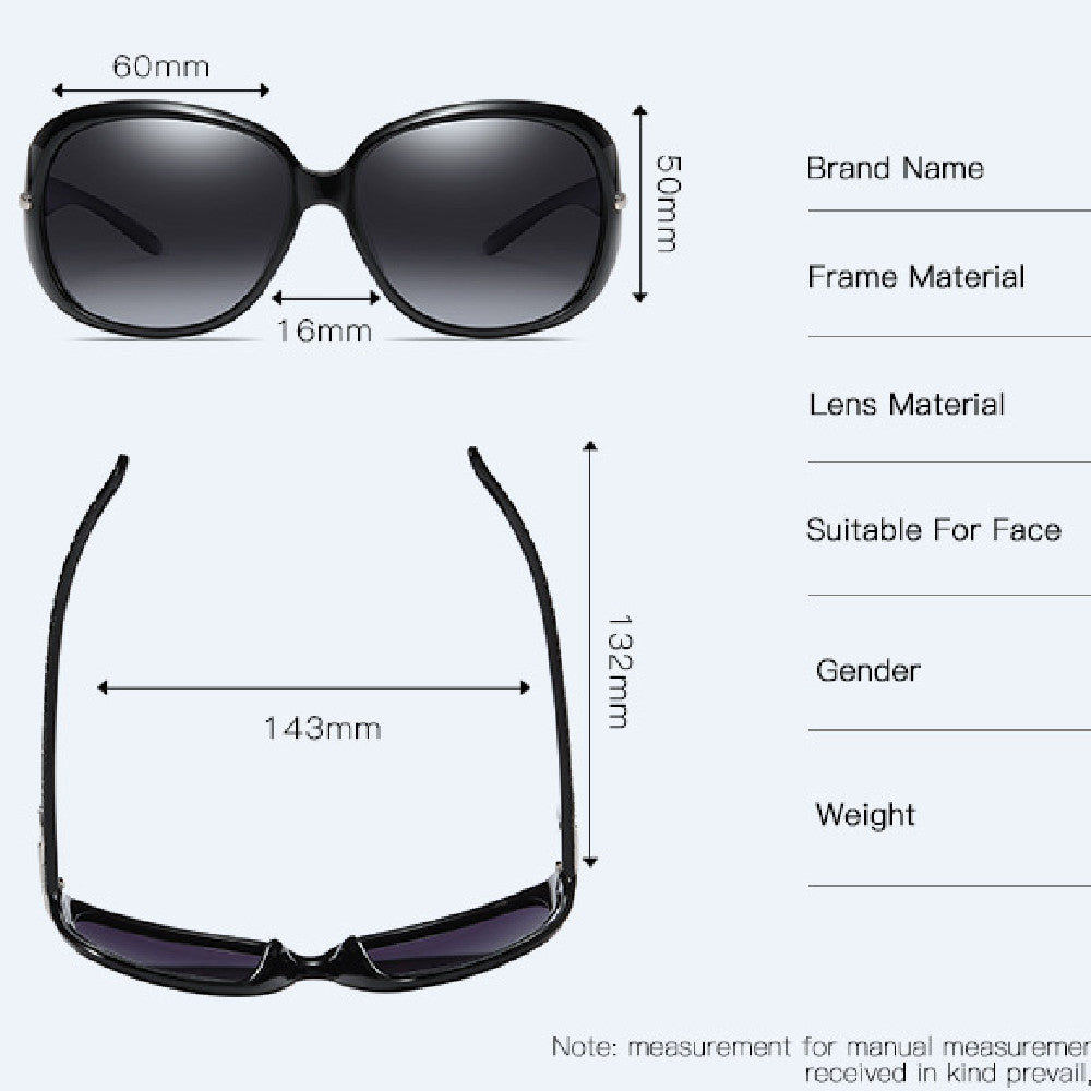 New Women's Fashionable Polarized Sunglasses