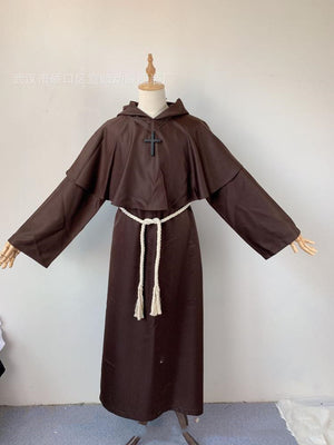 Medieval Monk Clothes Monk Robe Wizard Clothes Priest Clothes