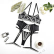 Fashion Personality Mesh Underwear Set For Women