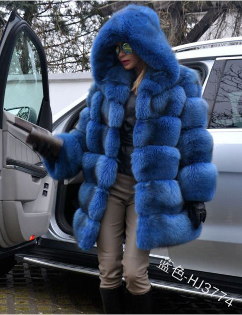 Women Luxury Winter Warm Fluffy Faux Fur Short Coat Jacket