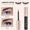 Magnetic false eyelashes