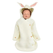 Knitted rabbit sleeping bag