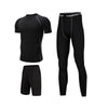 Running Workout Clothes Men 7pcs Jogging Tights set of underwear Gym Fitness sports sets