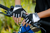 Half finger cycling gloves