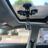 Sunroof Fixing Of Vehicle-mounted Sports Camera With Three Suction Cups