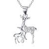 Fawn Pendant 925 Silver Necklace