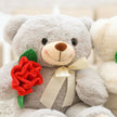 Rose plush toy bear doll NEW Valentine's Day gift to send the Qixi Festival bestie.