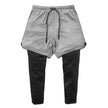 Running GYM Sports Shorts Men 2 In 1 Double-deck Quick Dry