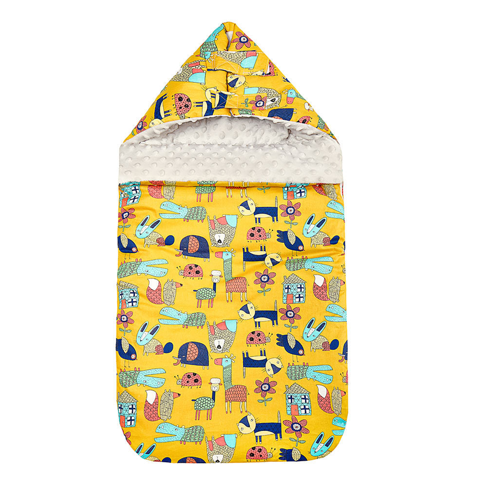 Baby Cotton Beanie Blanket Sleeping Bag