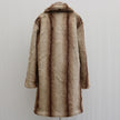 Men's Fashion Casual Simple Fur Coat