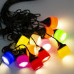 41FT LED Outdoor Fairy String Light Hanging Bulb Waterproof Garden Decor Plug In