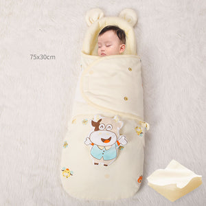 Anti-shock Baby Sleeping Bag Pure Cotton Quilt